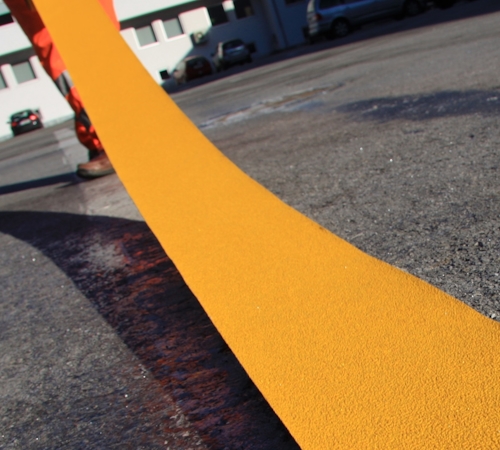 Road and Pavement Tape Installation